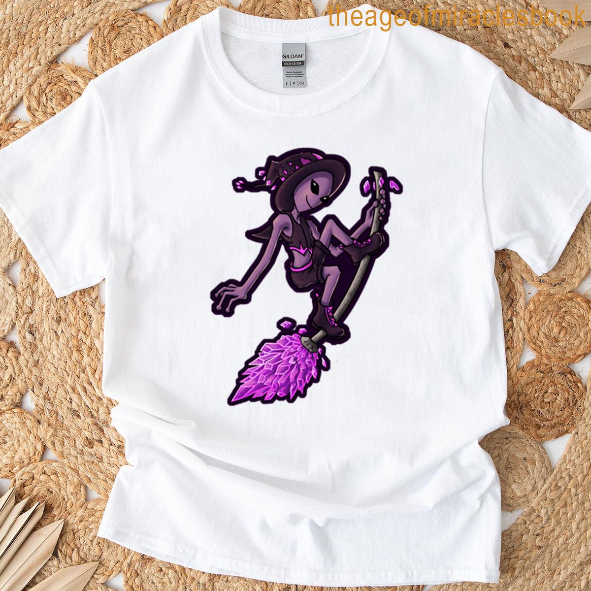 Crystal Witch Alien T-shirt