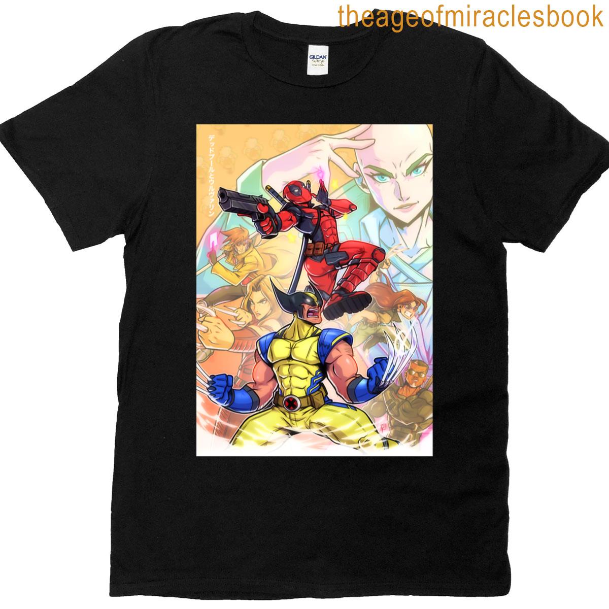 Deadpool Wolverine T-shirt