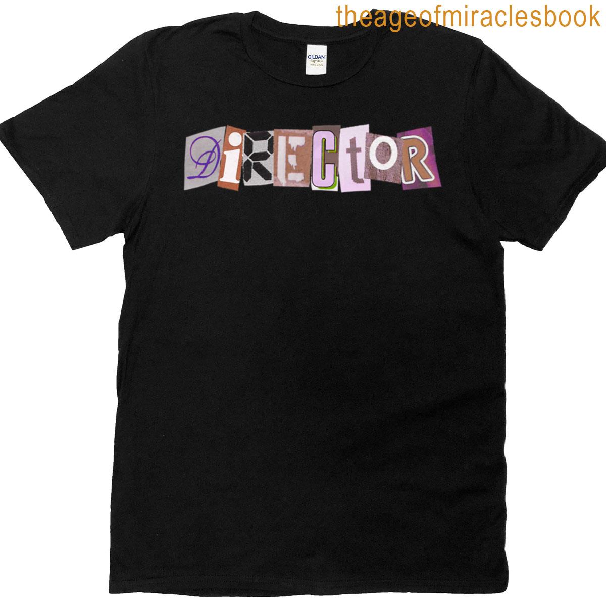 Director Collage Design T-shirt