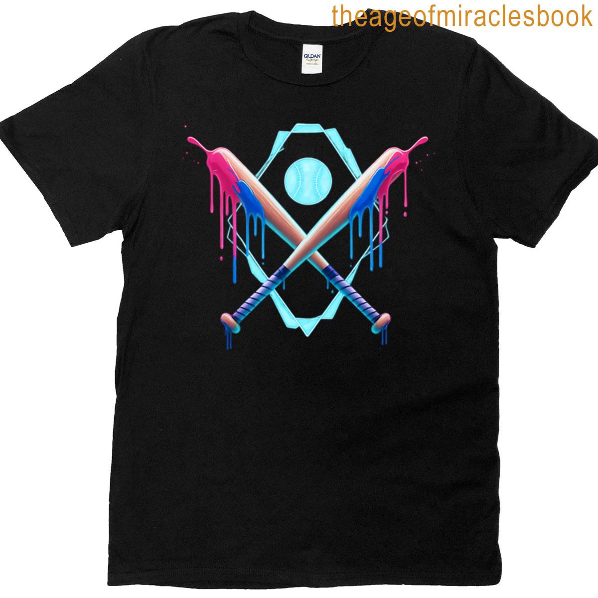 Drip Boys Baseball Bat T-shirt