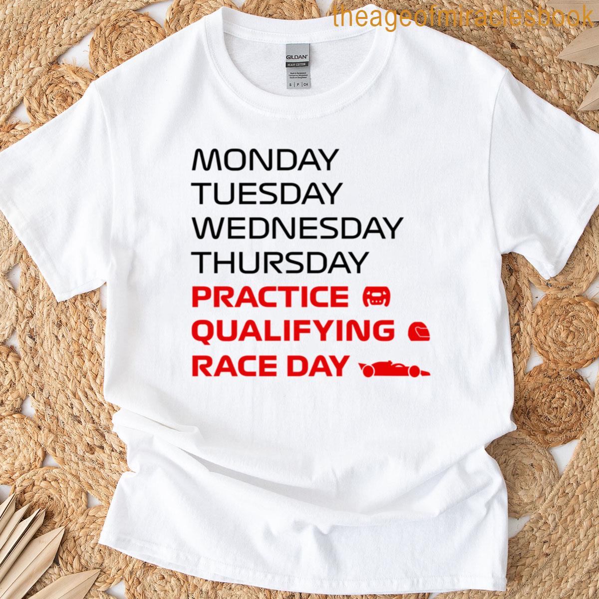 F1 Race Weekly Womens T-shirt