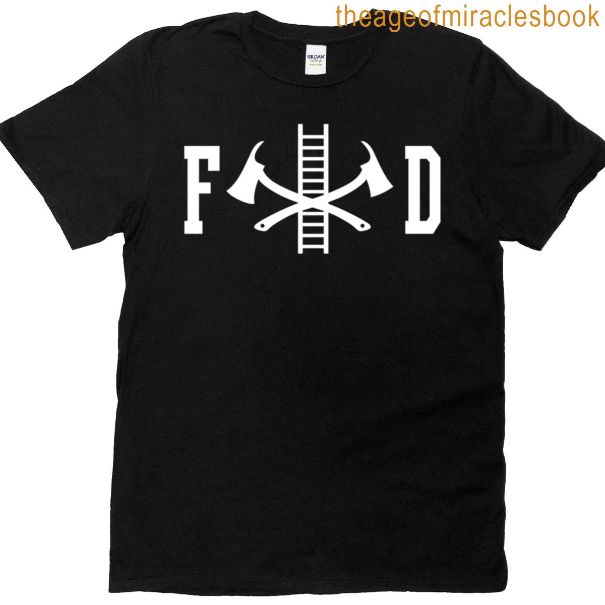 Fd Fire Department Logo T-shirt