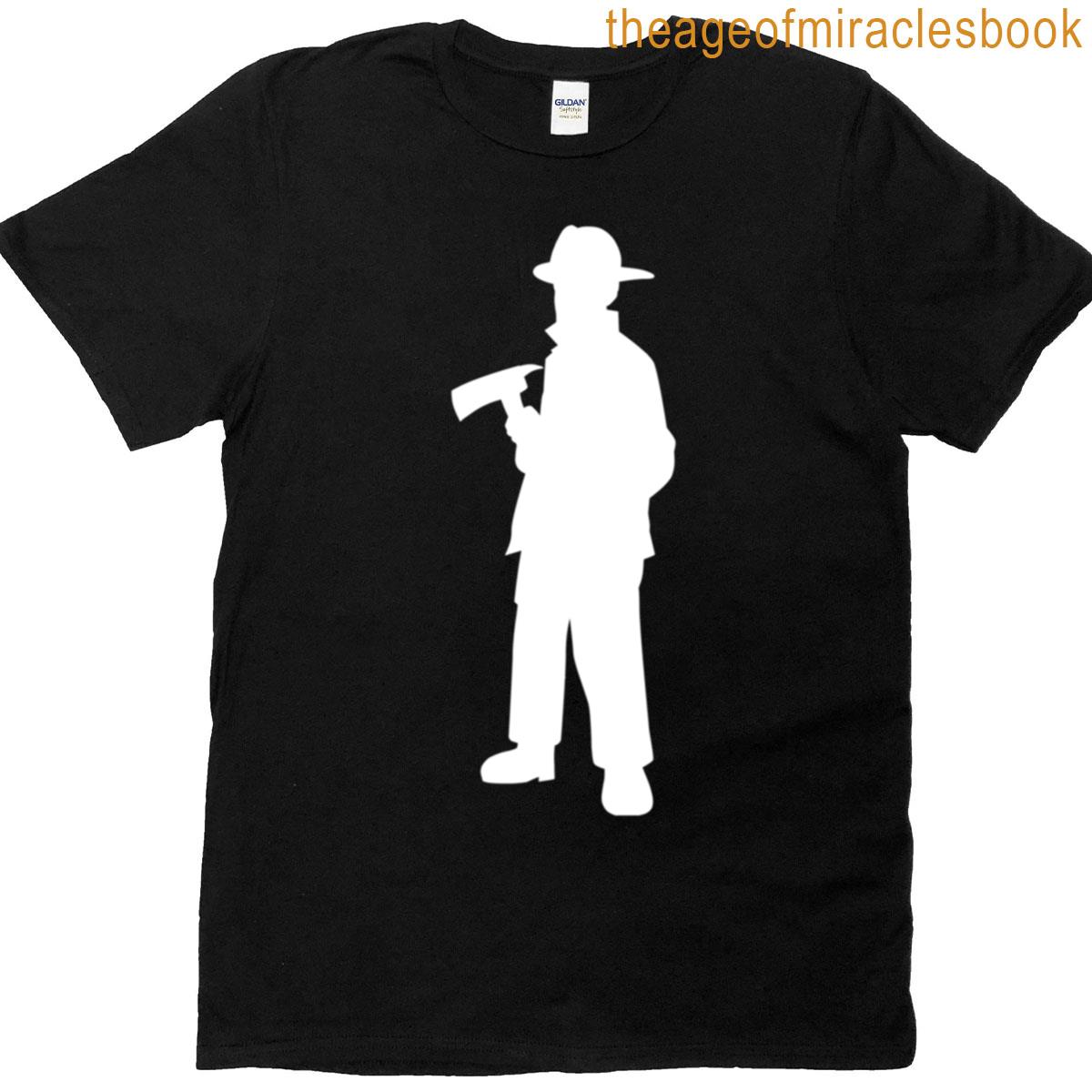 Firefighter Silhouette T-shirt