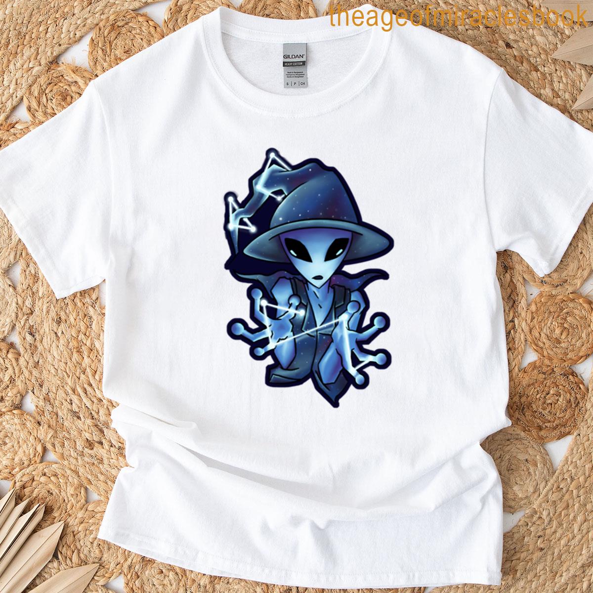 Galaxy Witch Alien T-shirt