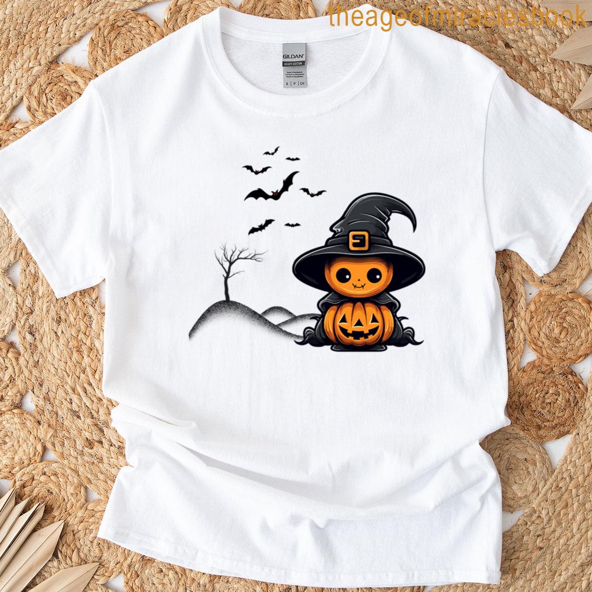 Halloween Cute Pumpkin T-shirt