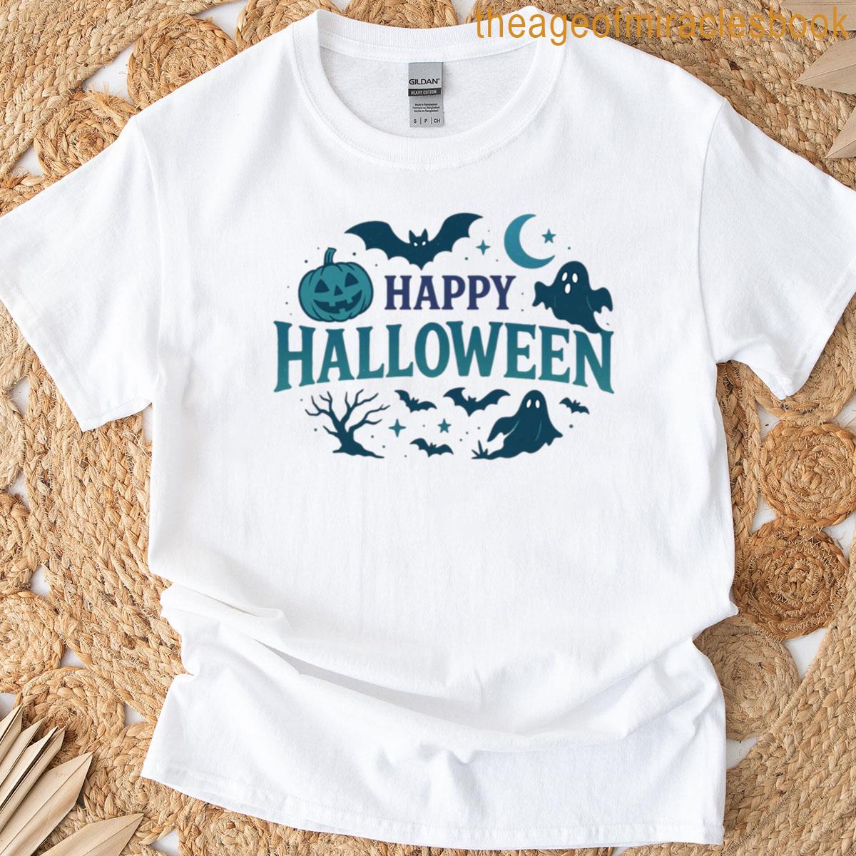 Happy Halloween Batty Moonlight T-shirt