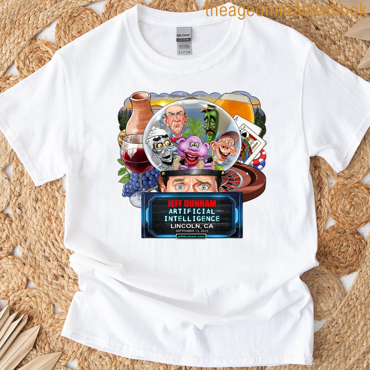 Jeff Dunham Lincoln Ca 2025 T-shirt