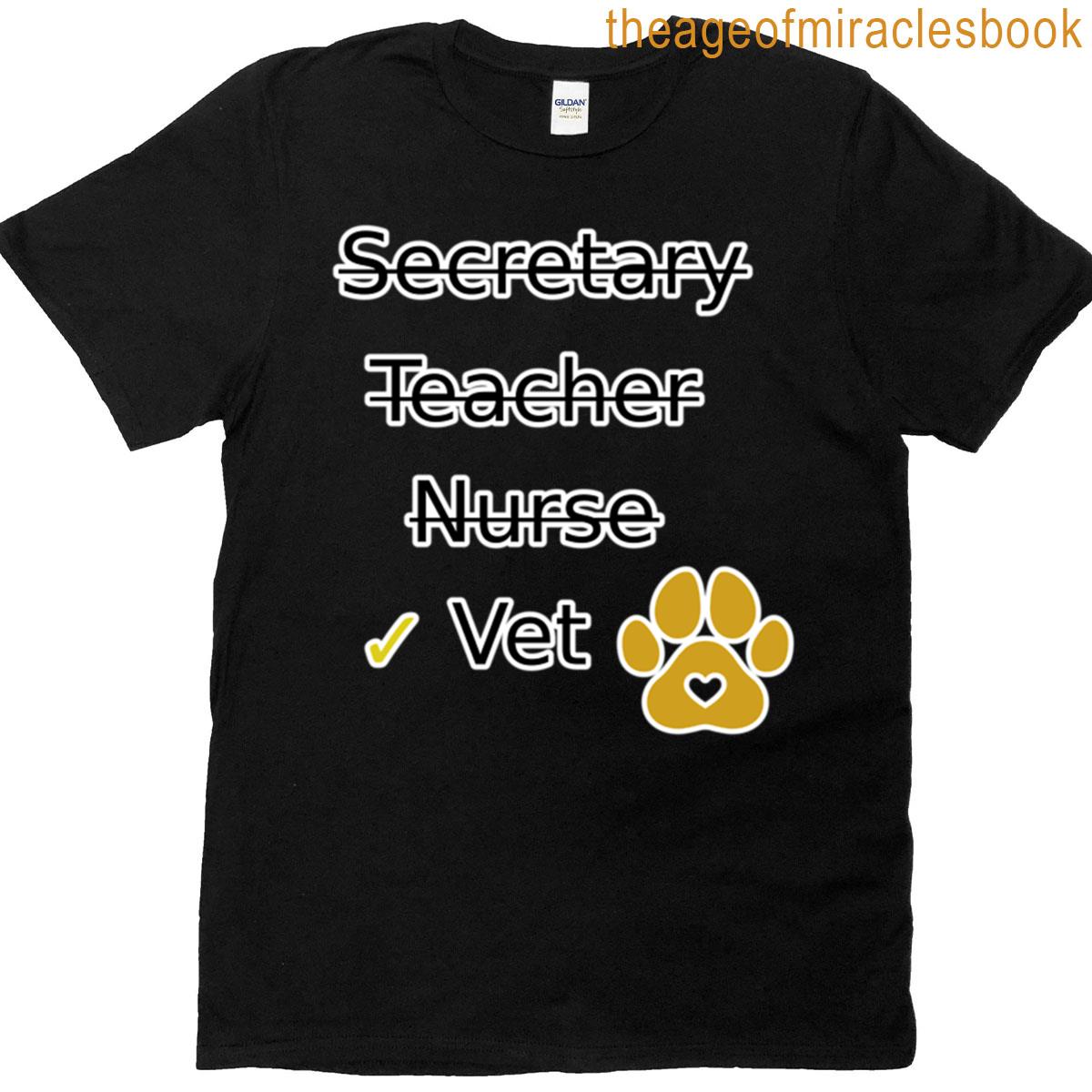 Professions And Occupations – Veterinary T-shirt