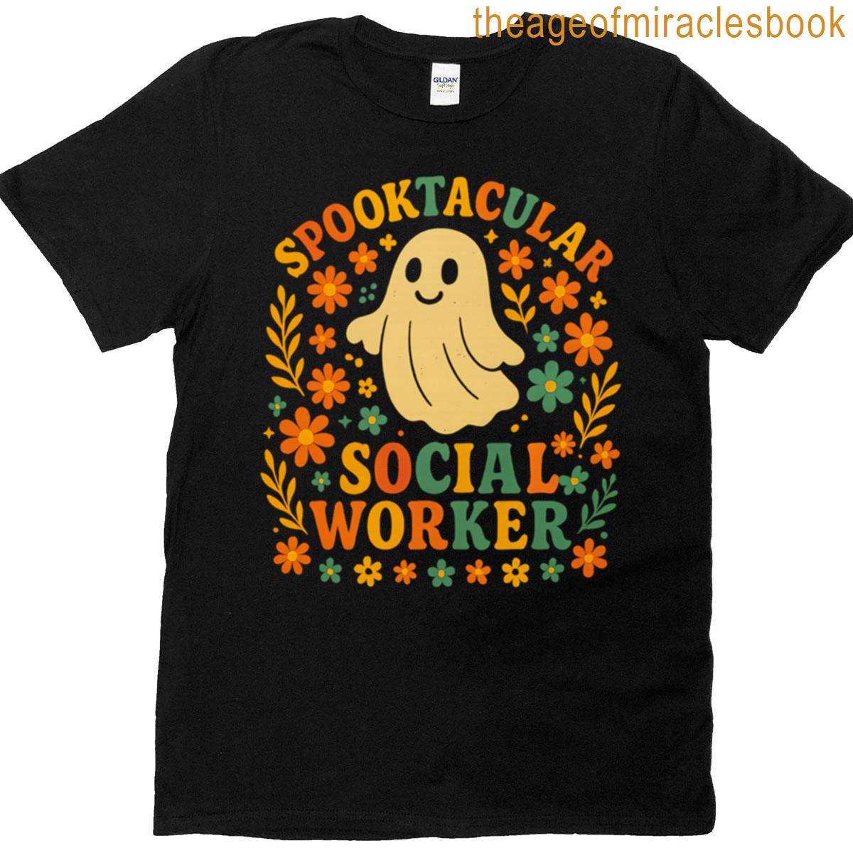Spooktacular Social Worker T-shirt