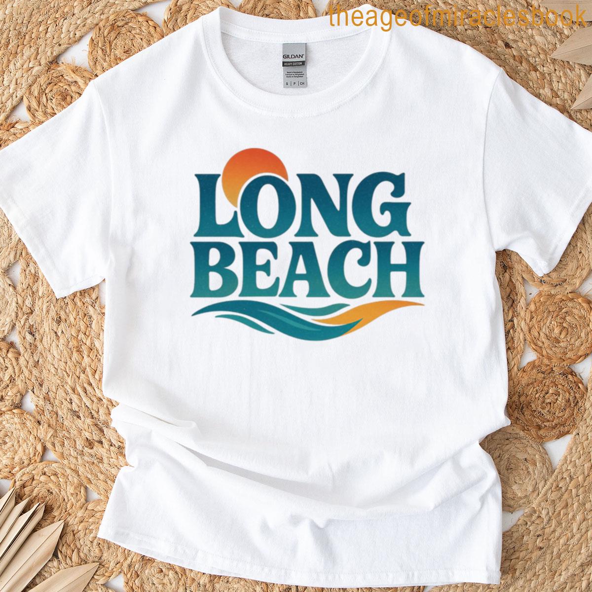 Sunset Script Long Beach T-shirt
