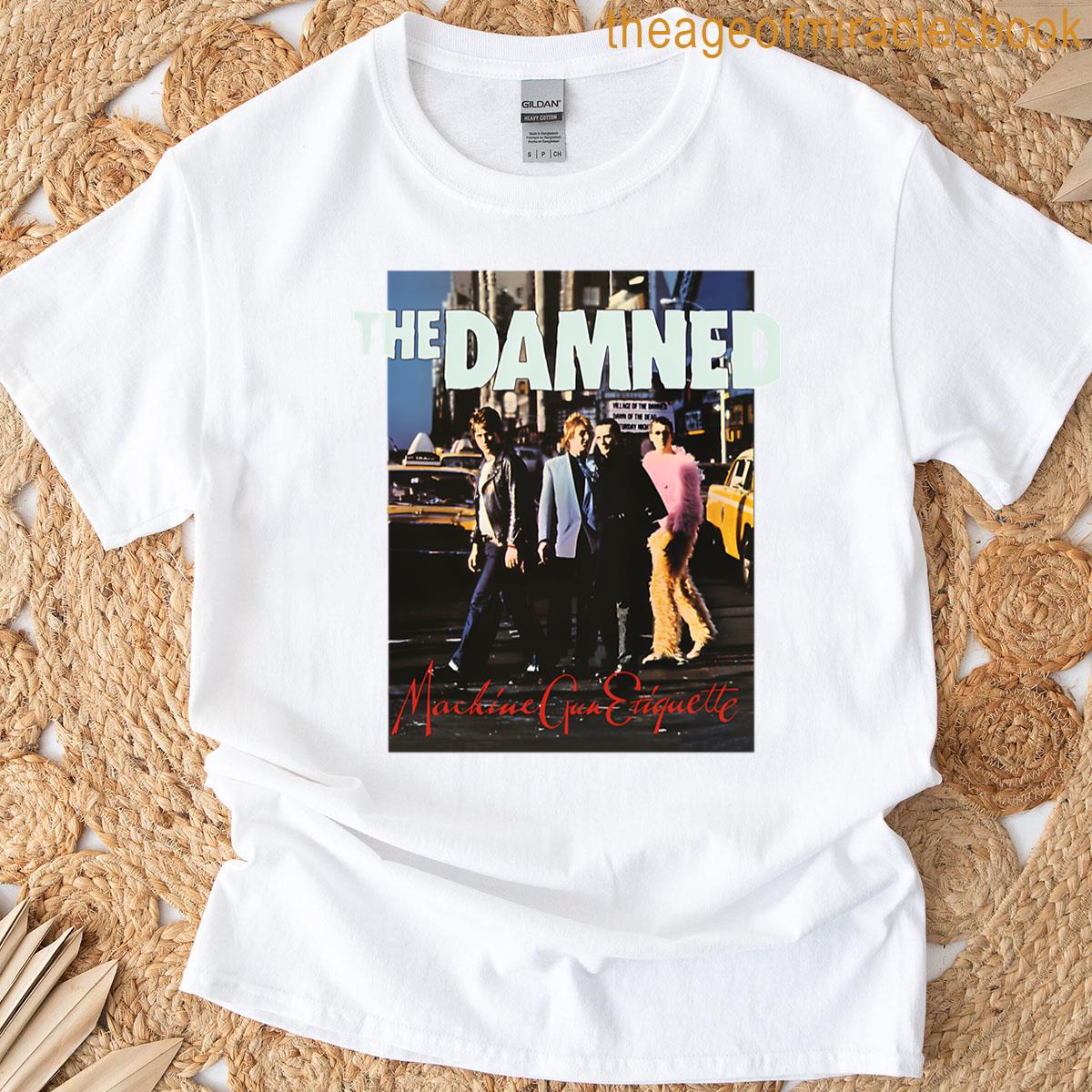 The Damned Machine Gun Etiquette 2 T-shirt
