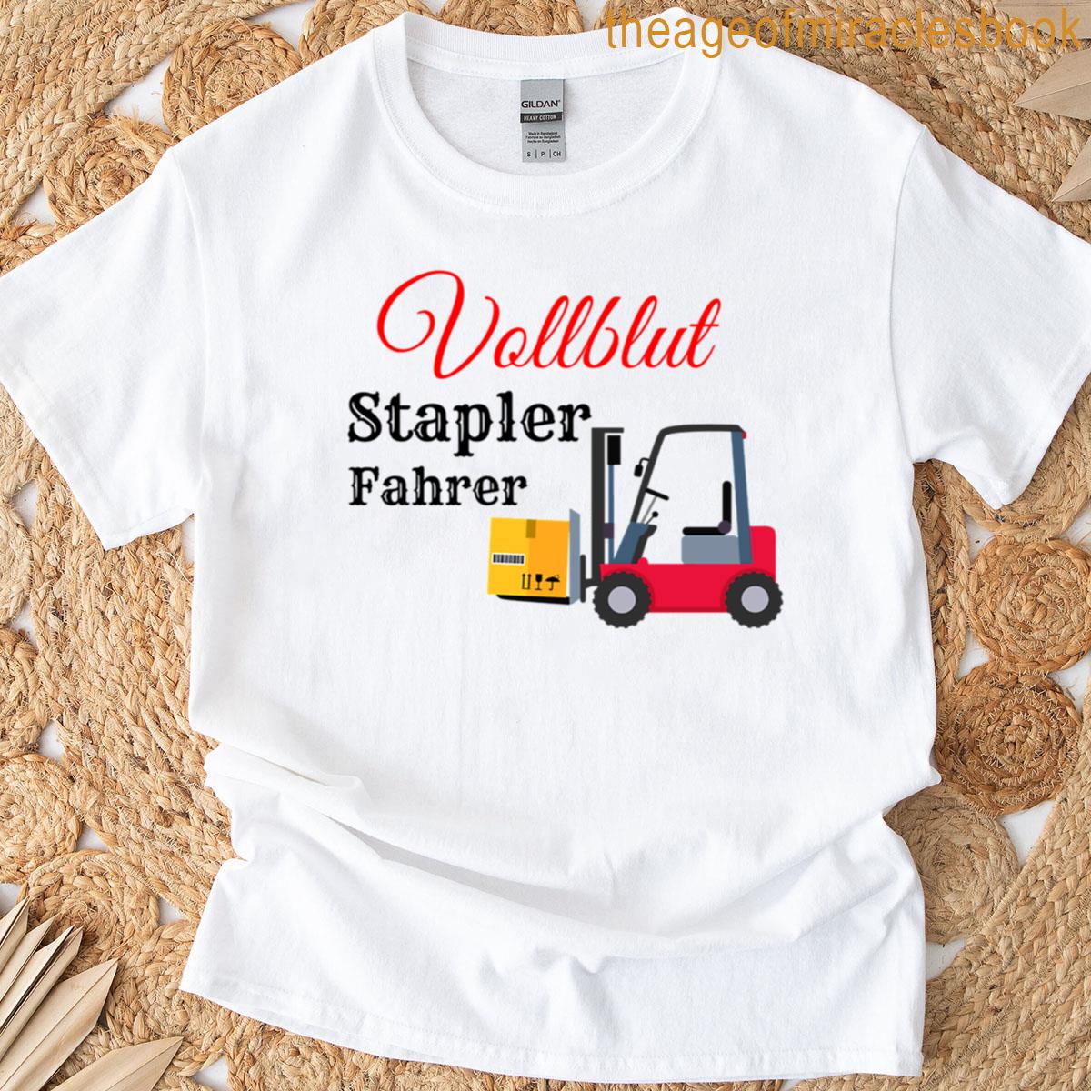 Thoroughbred Forklift Driver T-shirt