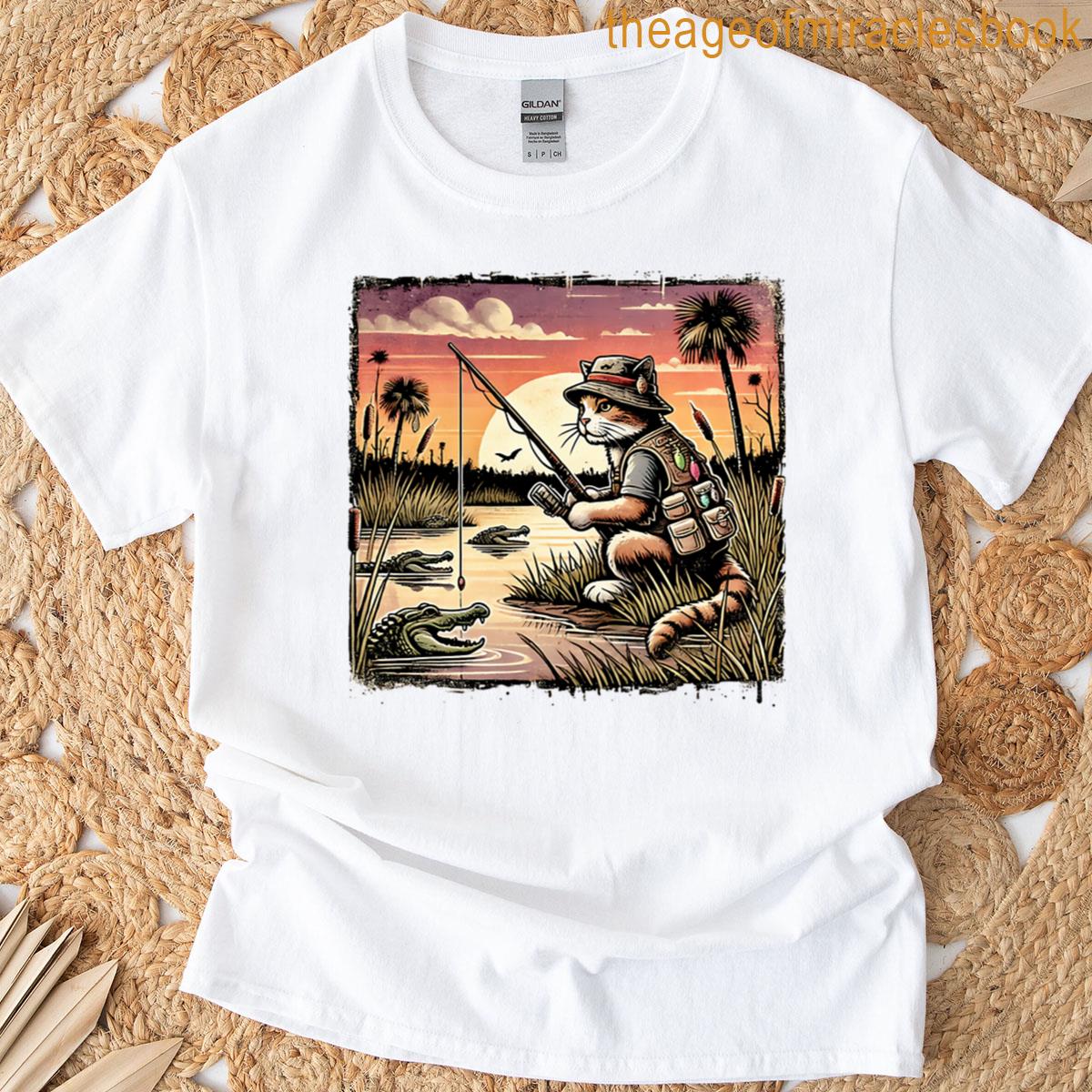 Alligator Cat – Florida Cat T-shirt