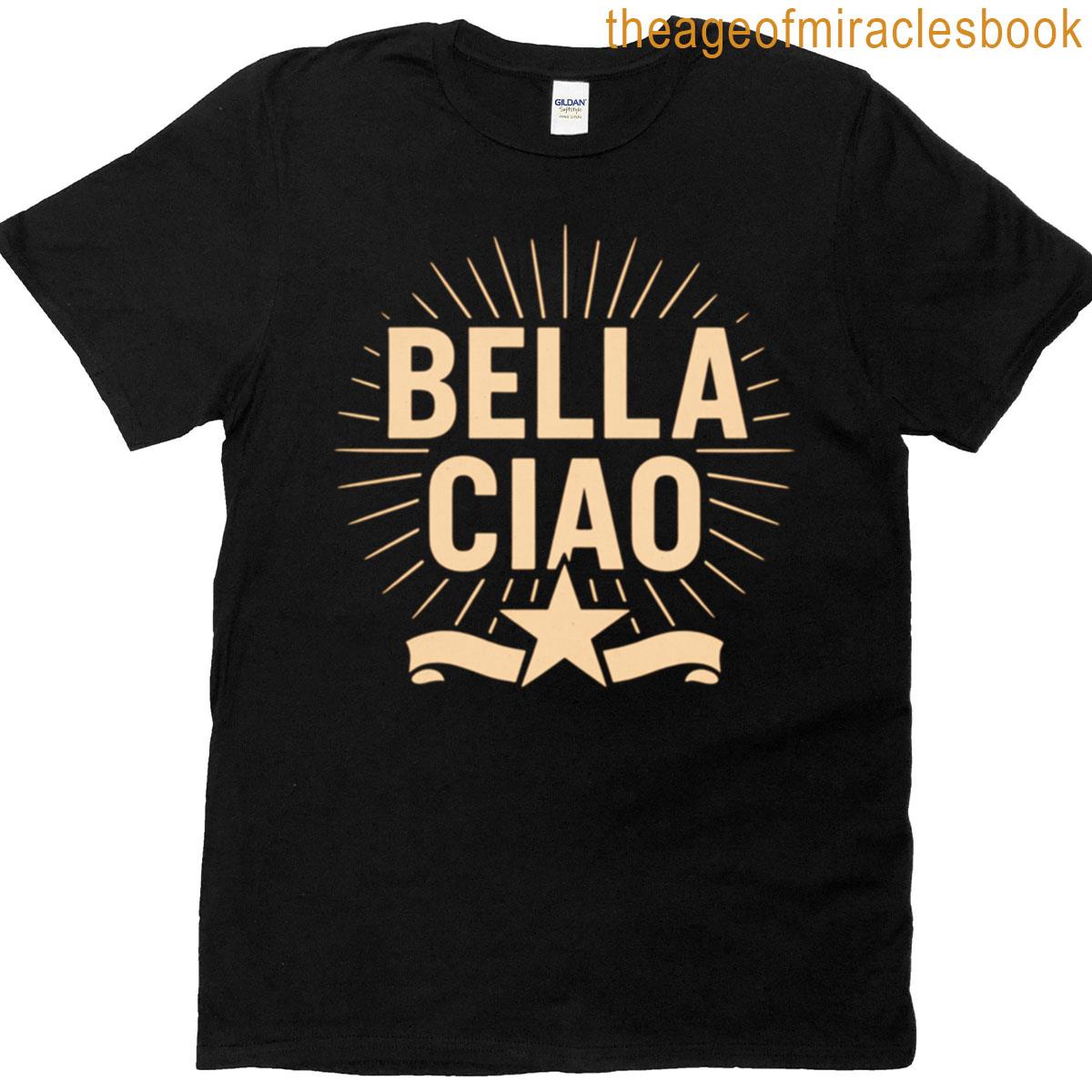 Bella Ciao Retro Propaganda Poster T-shirt