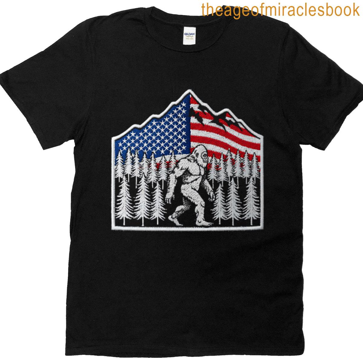 Big Foot Sasquatch Baseball Oversized T-shirt