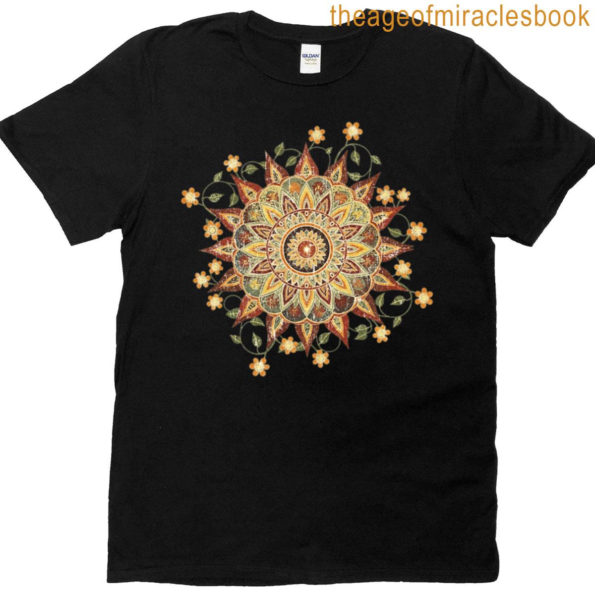 Boho Mandala Sunburst T-shirt
