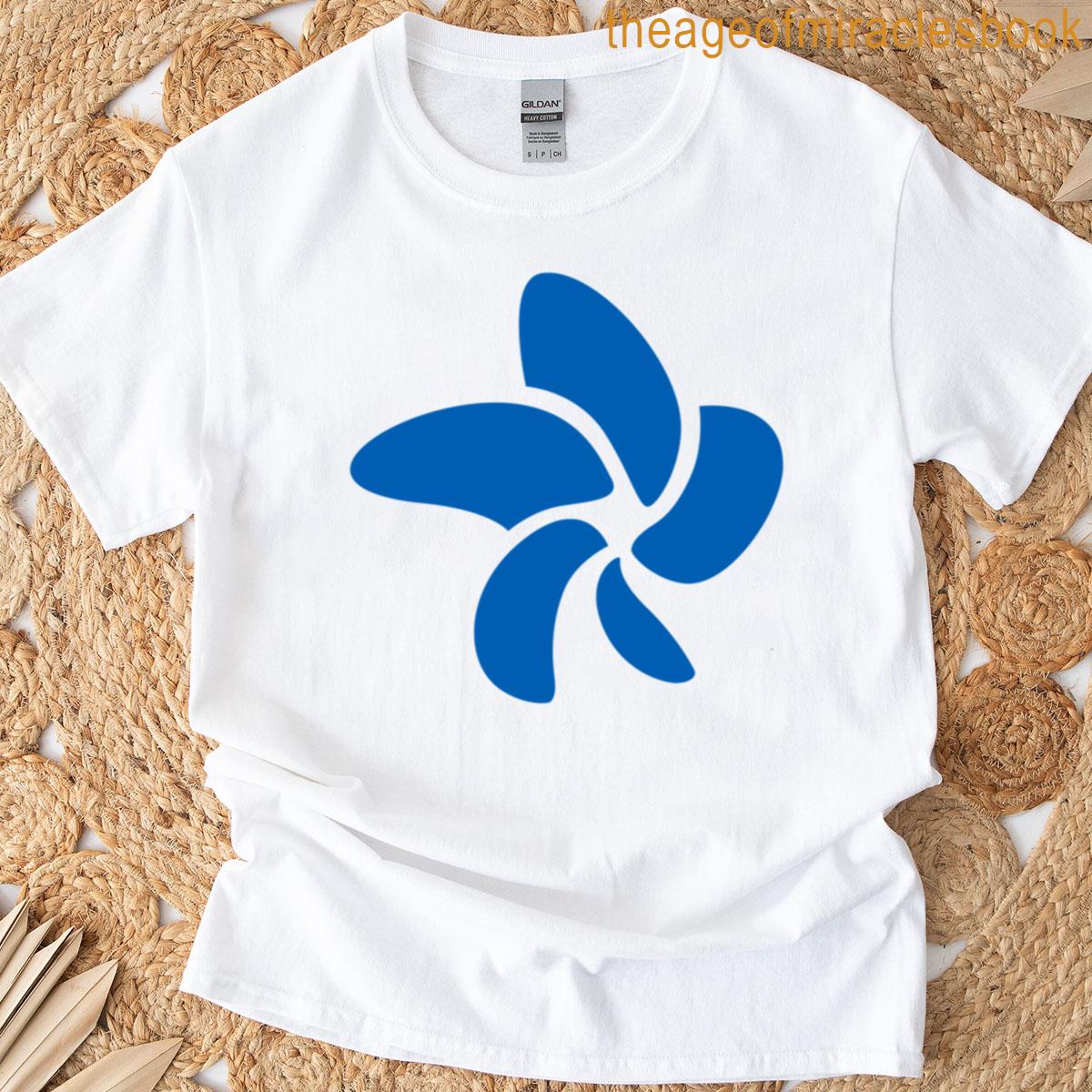 Bright Blue Propeller T-shirt