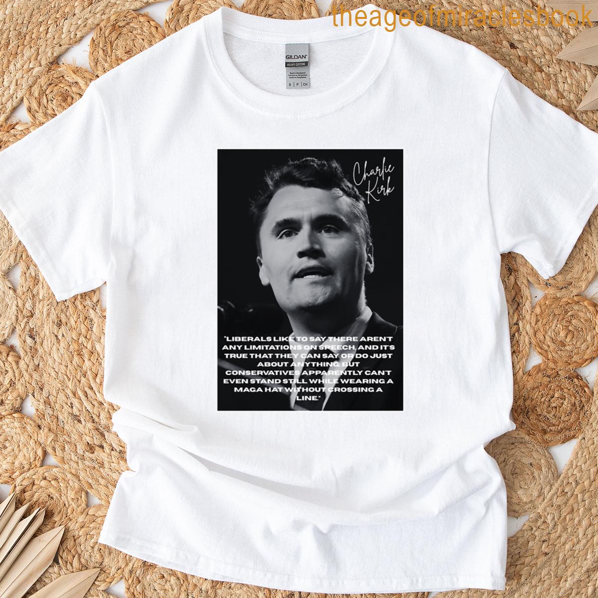 Charlie Kirk – Free Speech T-shirt