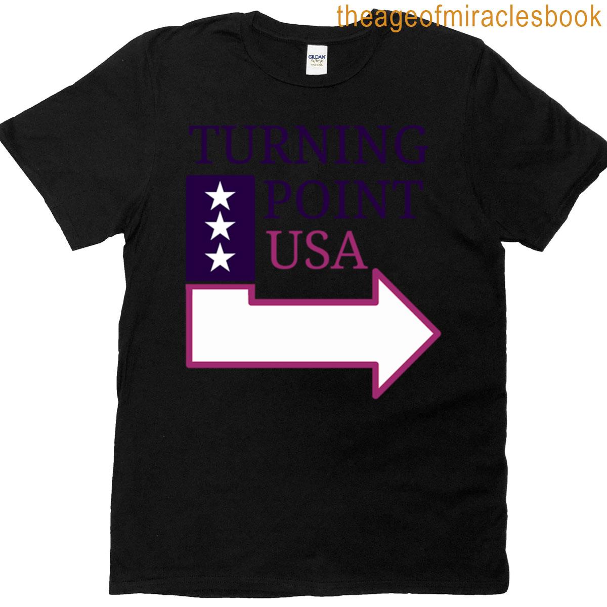 Charlie Kirk Turning Point T-shirt