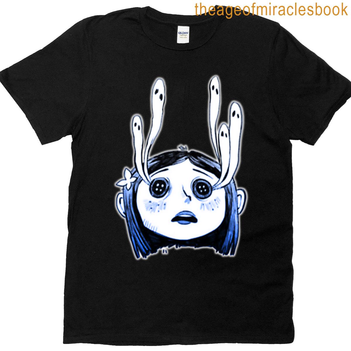 Coraline Horror Design T-shirt
