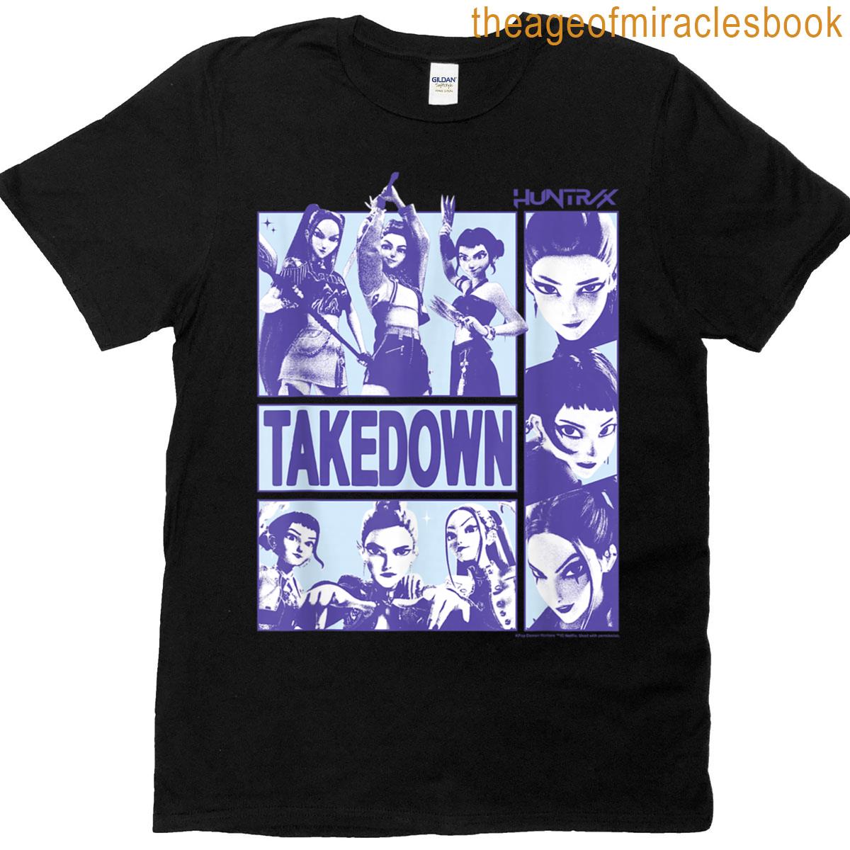 Halloween Huntrix Takedown Panel Poster T-shirt