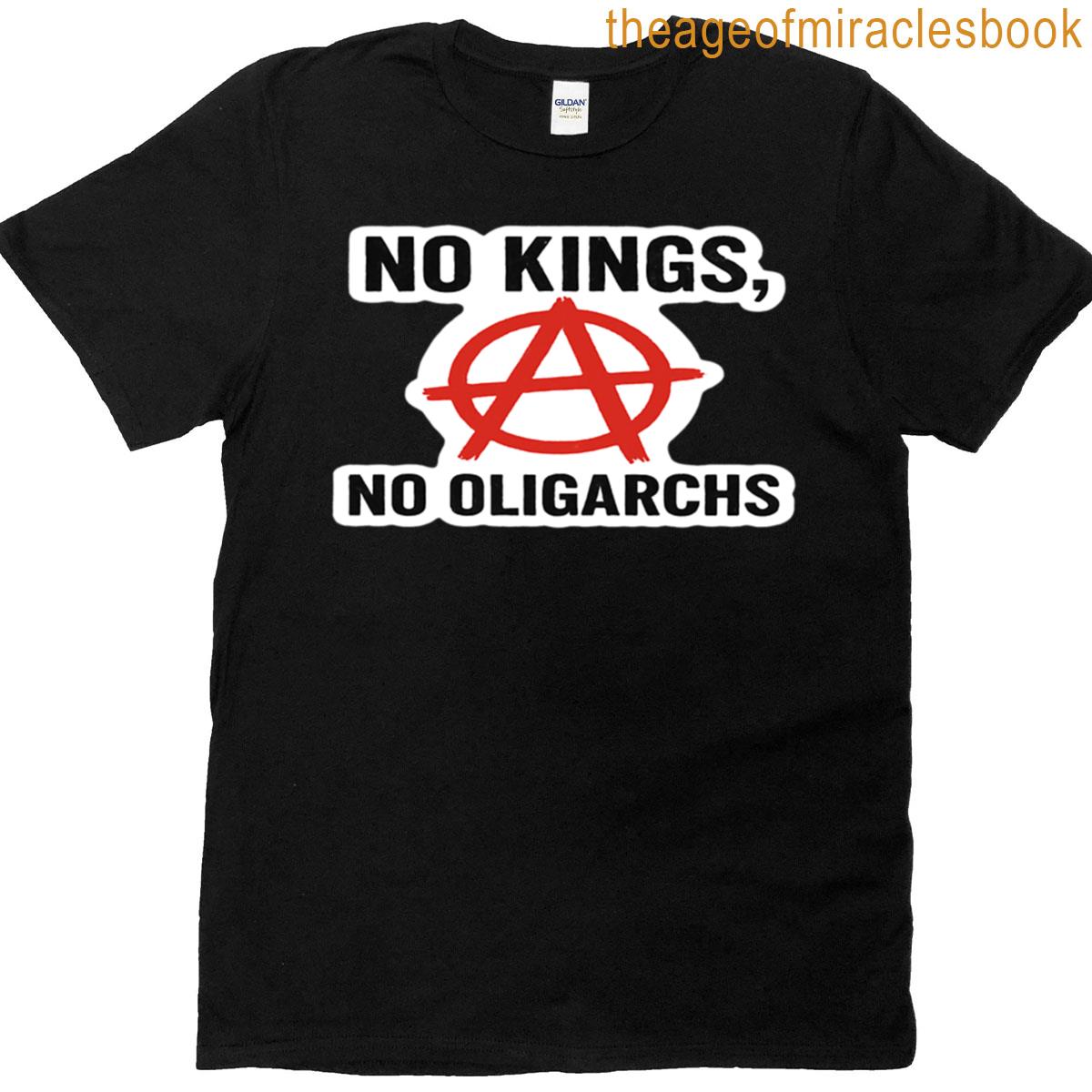 No Kings No Oligarchs T-shirt
