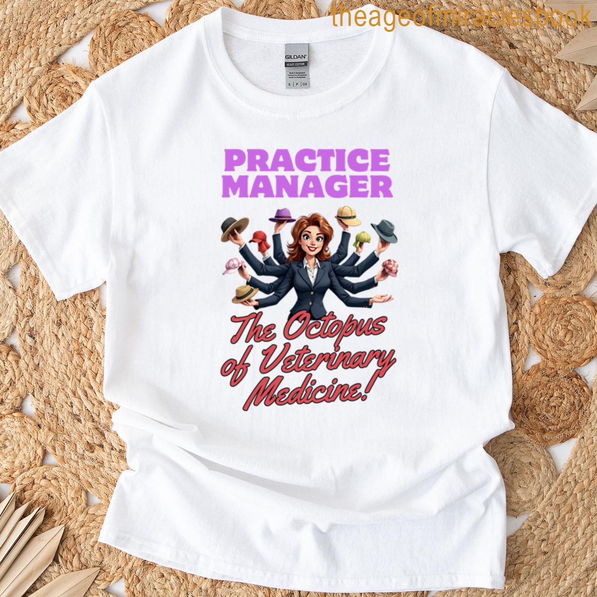 Practice Manager Octopus T-shirt