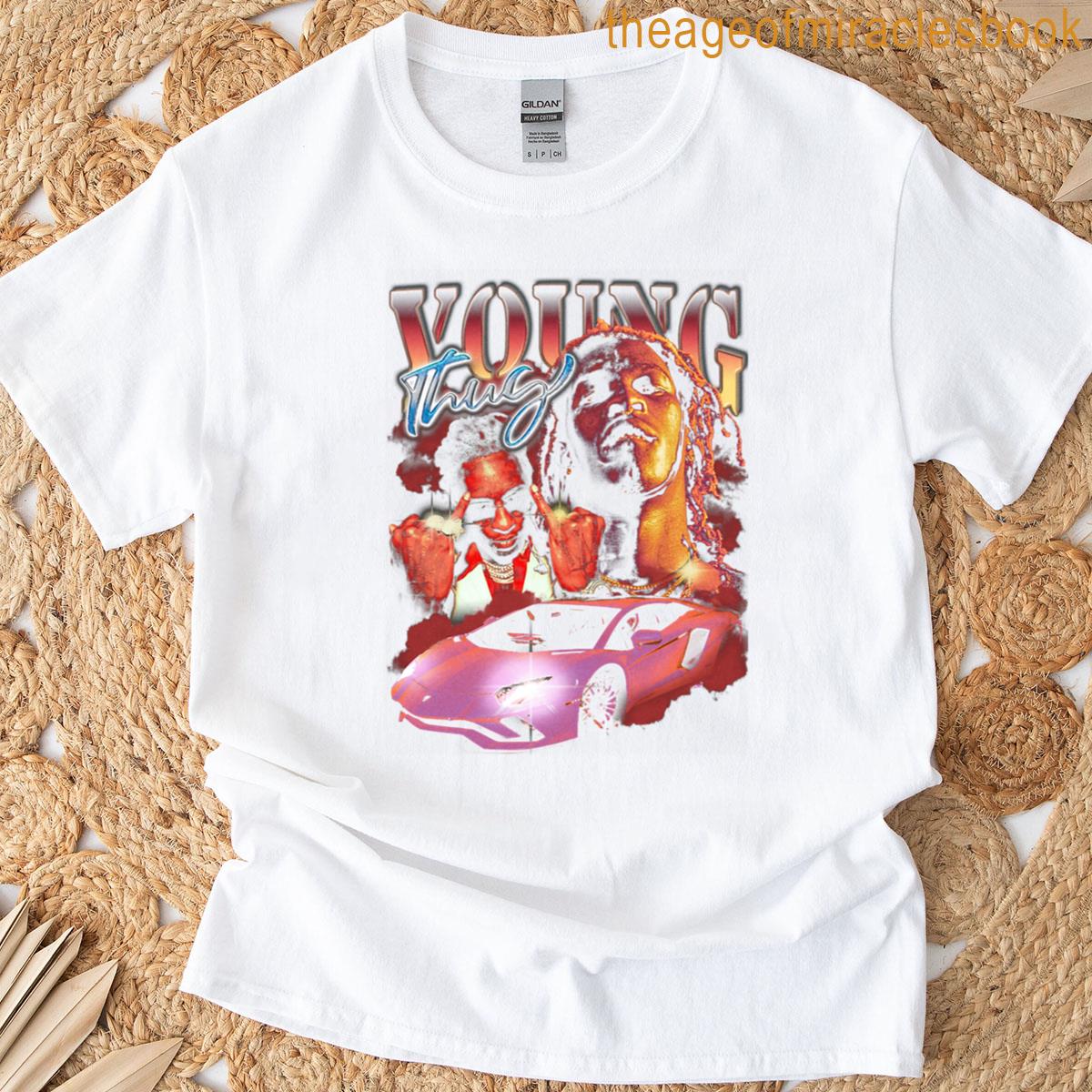 Rapper Young Thug Bootleg Boxy T-shirt