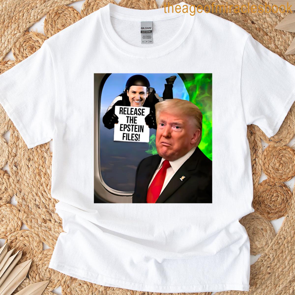 Release The Epstein Files T-shirt