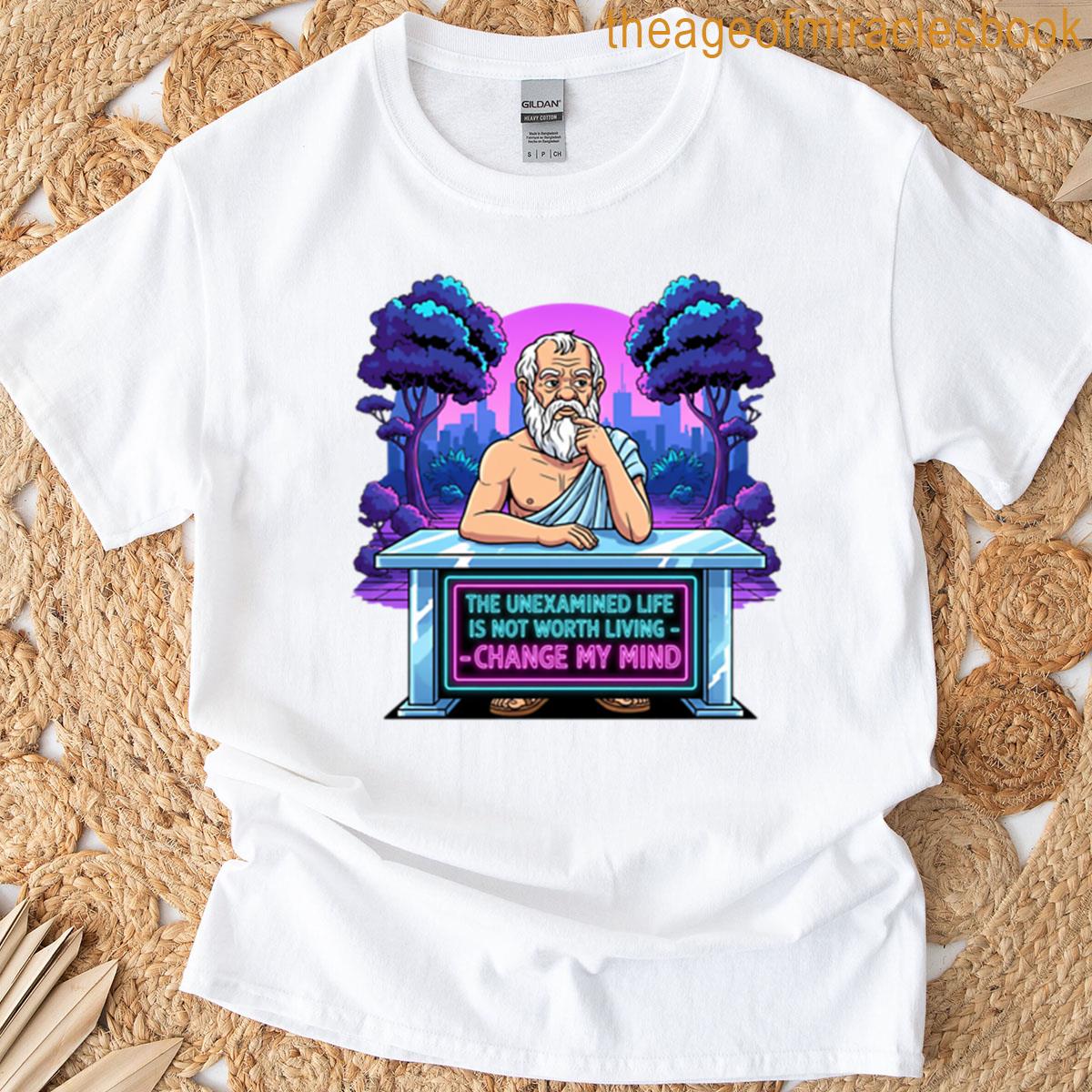 Socrates Change My Mind T-shirt