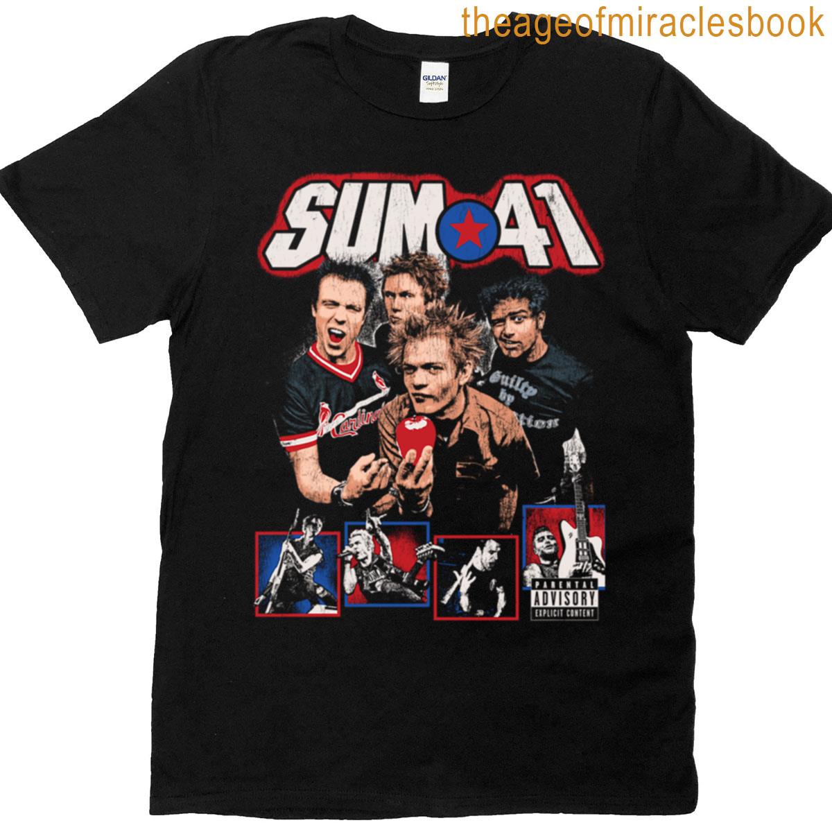 Sum 41 Y2k Era T-shirt
