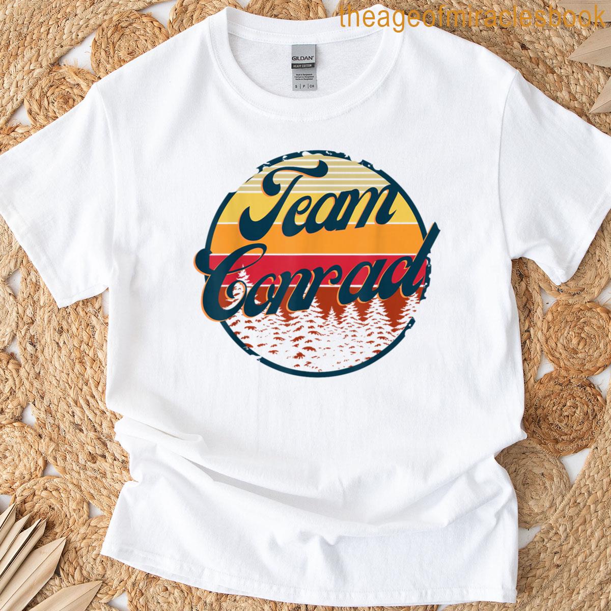 Team Conrad Forever Retro Vintage T-shirt