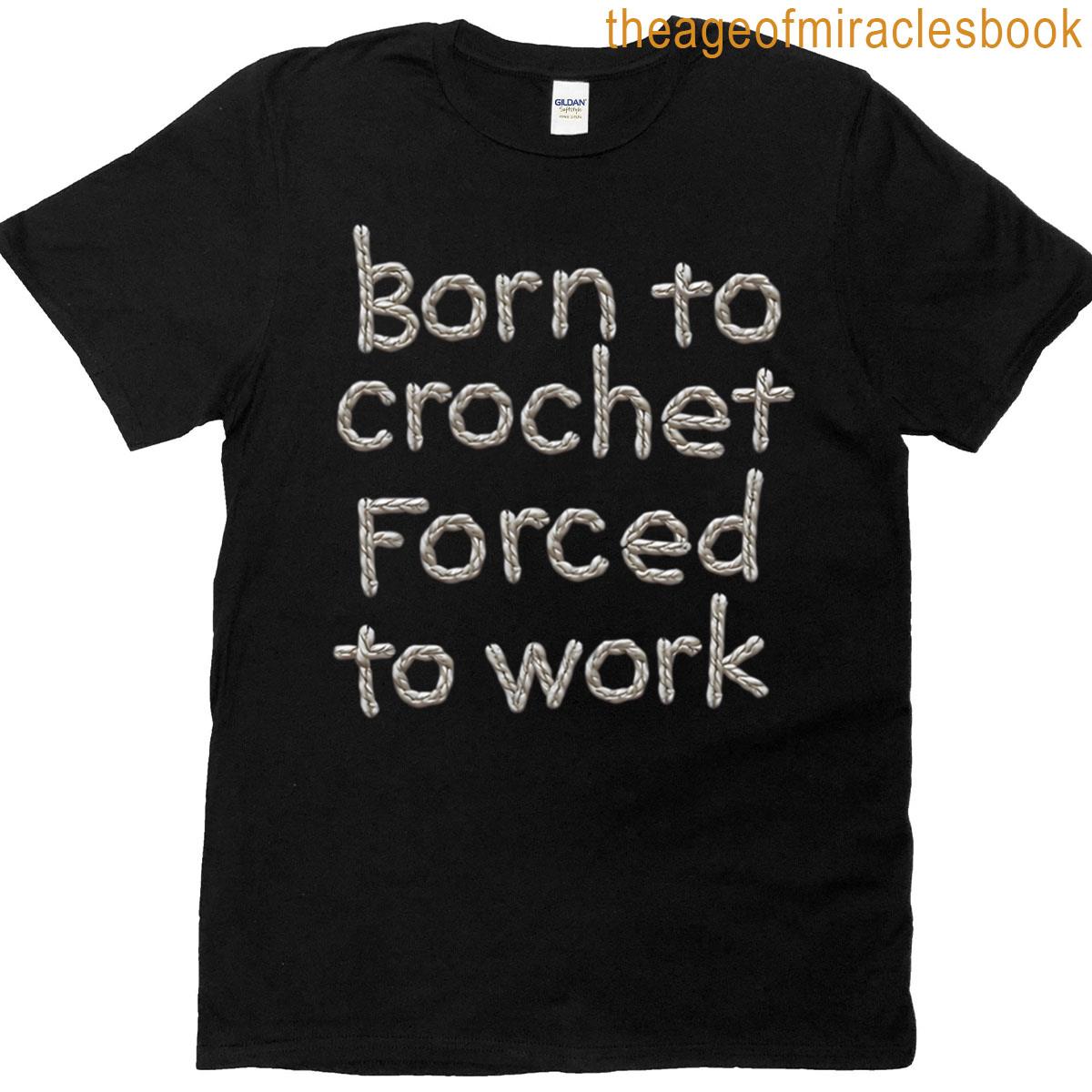 Text-based Crochet Lover Design T-shirt