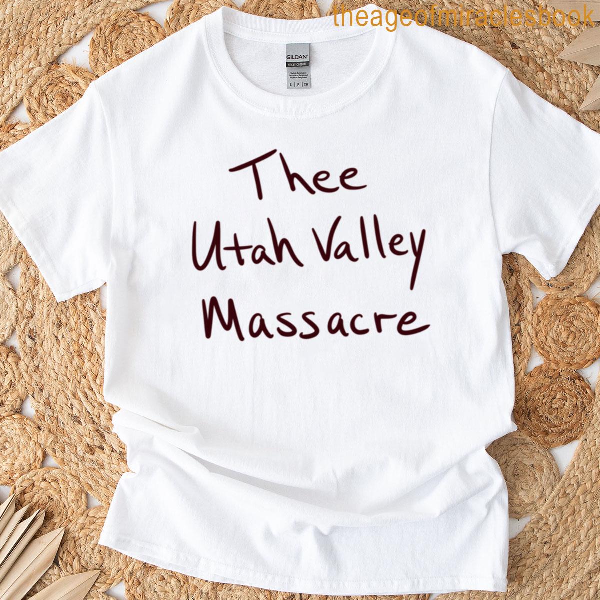 Thee Utah Valley Massacre Oversized T-shirt