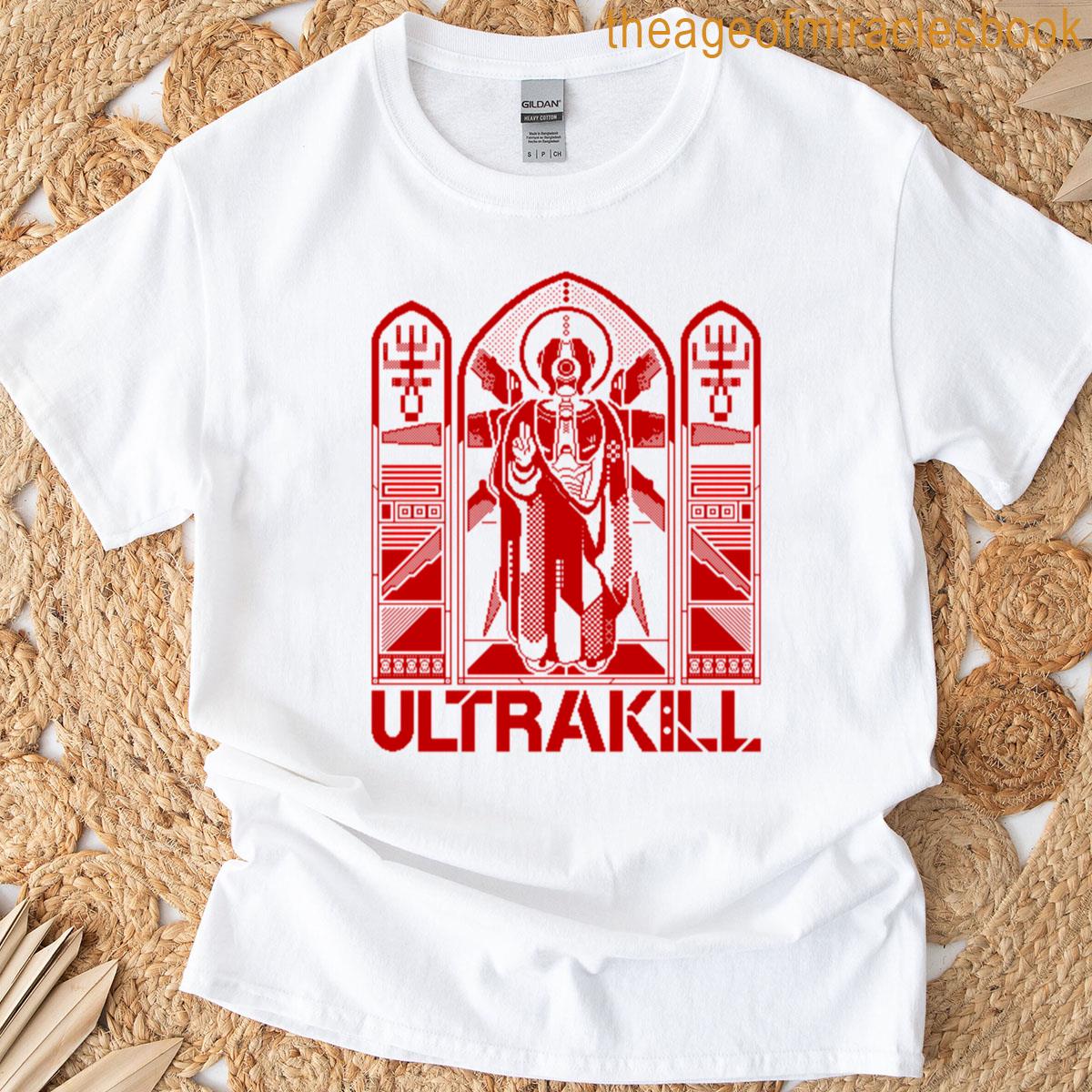 Ultrakill V2 Gabriel Ultrakill Game T-shirt