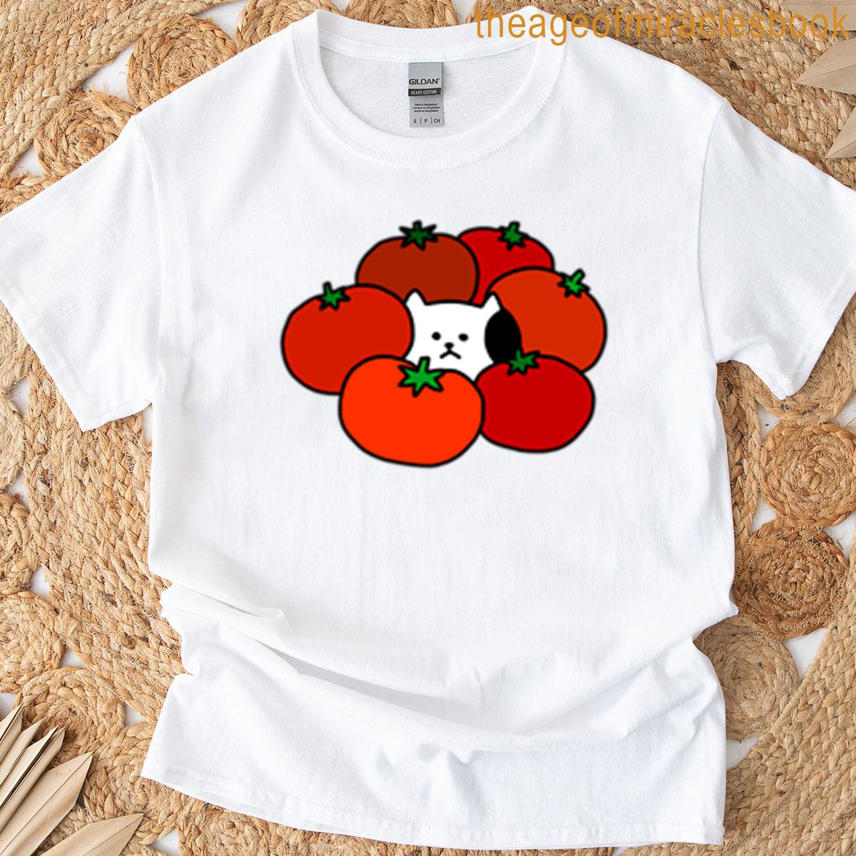 A Cat In The Tomatoes T-shirt