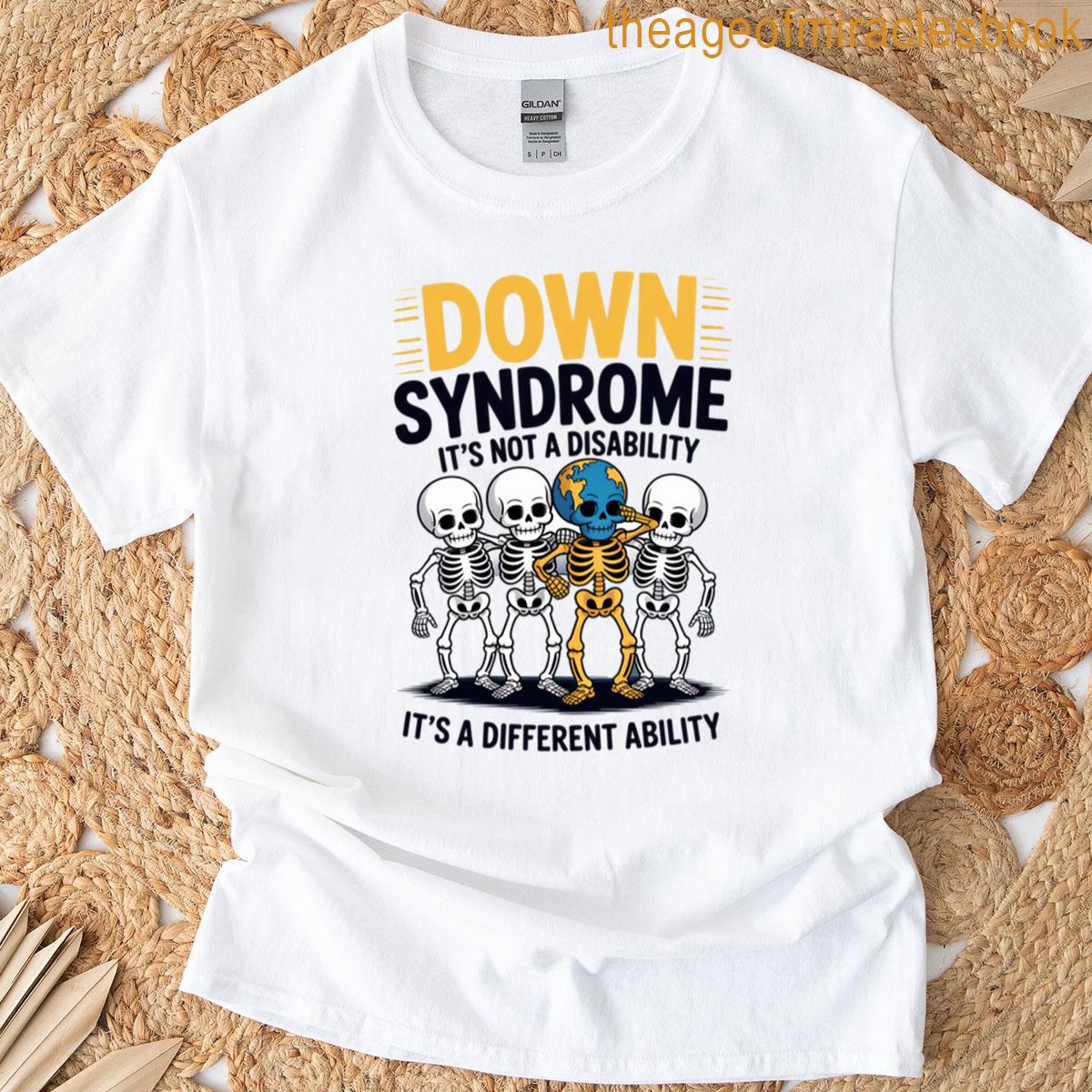 A Different Ability – Down Syndrome Awareness Oversized T-shirt