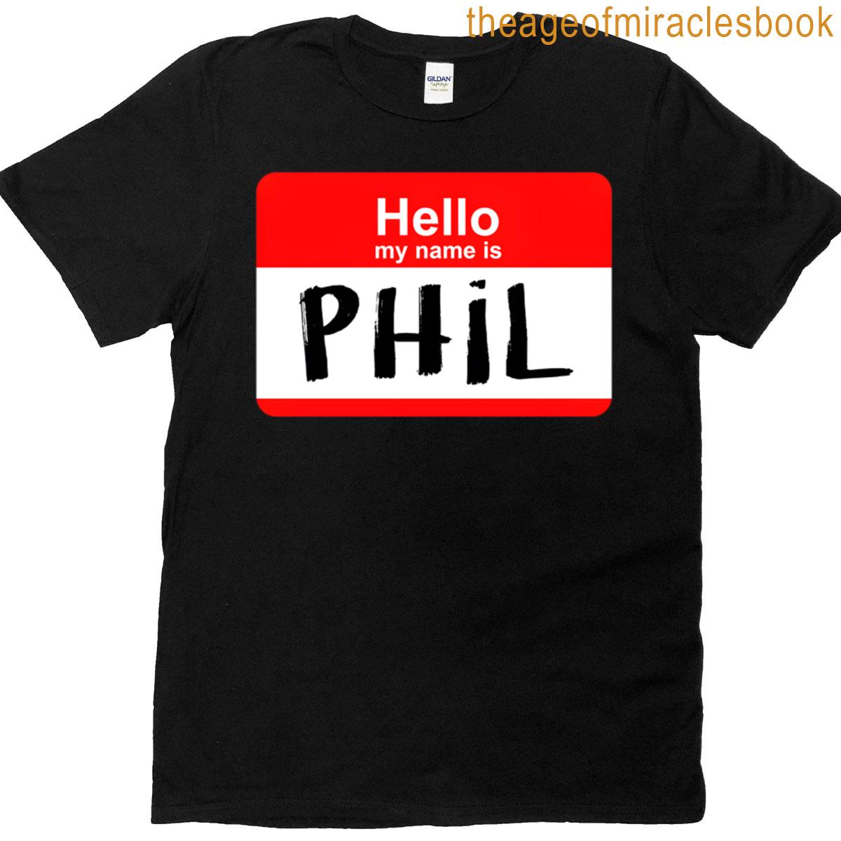A Special Name Tag T-shirt