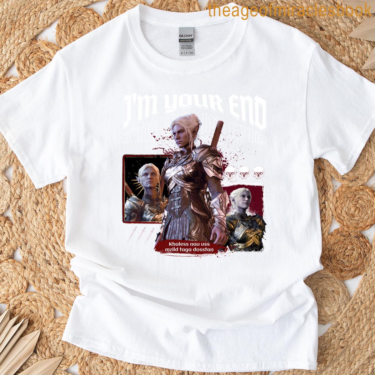 Baldurs Gate 3 Minthara Im Your End T-shirt