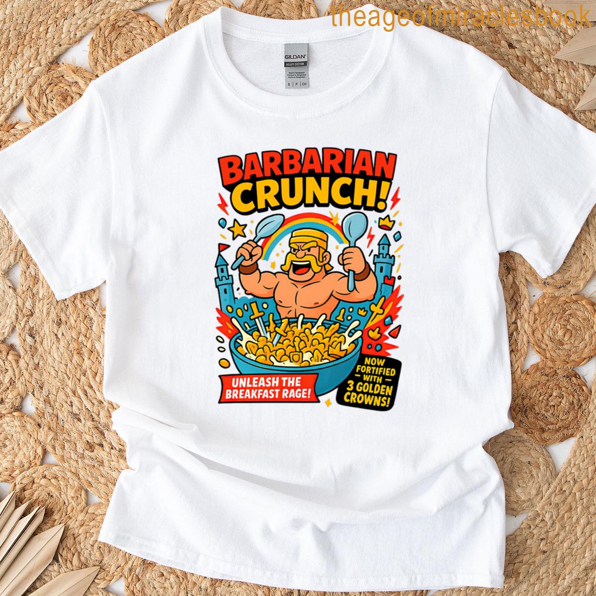 Barbarian Crunch Cereal Box Oversized T-shirt