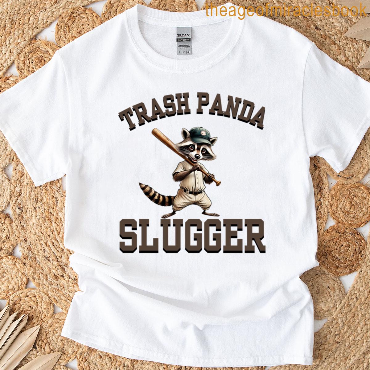 Baseball Trash Panda Slugger T-shirt