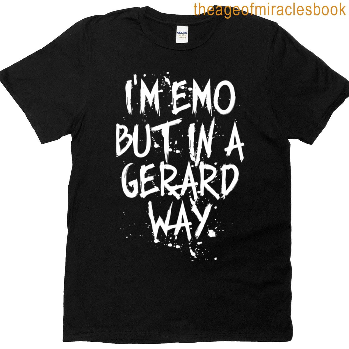 Emo In A Gerard Way T-shirt