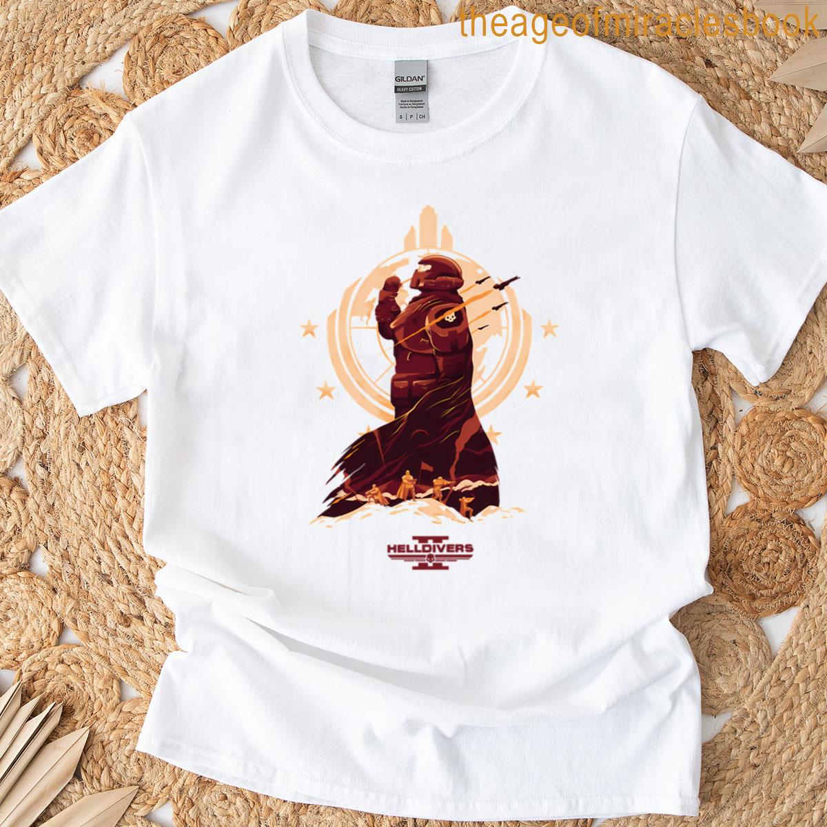 Helldivers 2 Video Game T-shirt