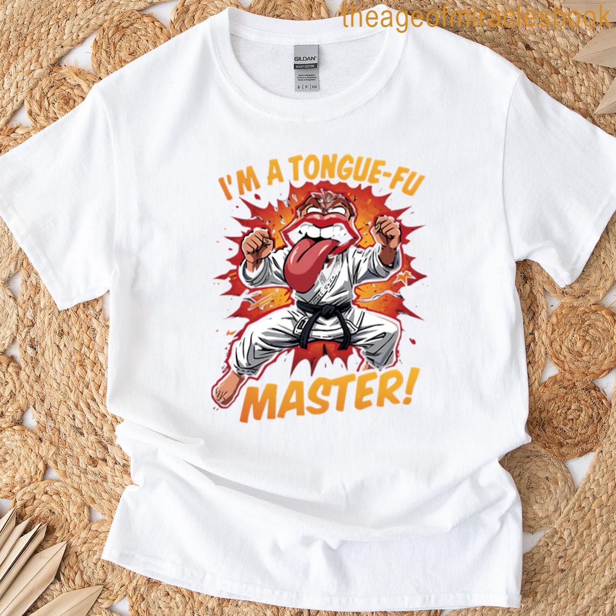 Im A Tongue-fu Master Oversized T-shirt