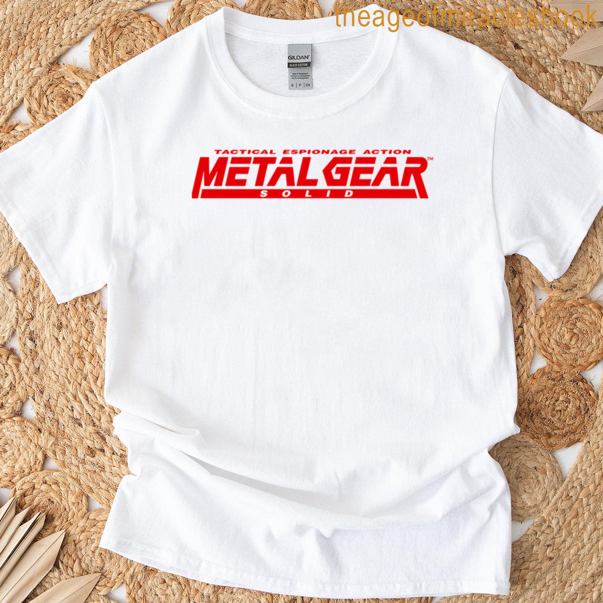 Metal Gear Solid Logo T-shirt