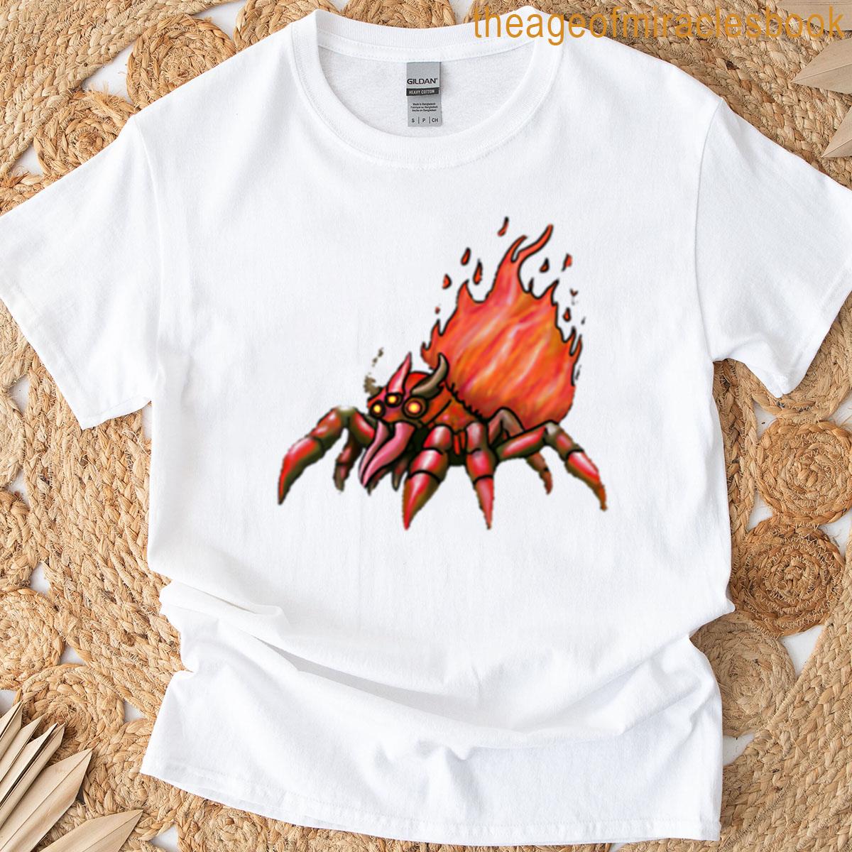 Rpg Fire Crab Oversized T-shirt
