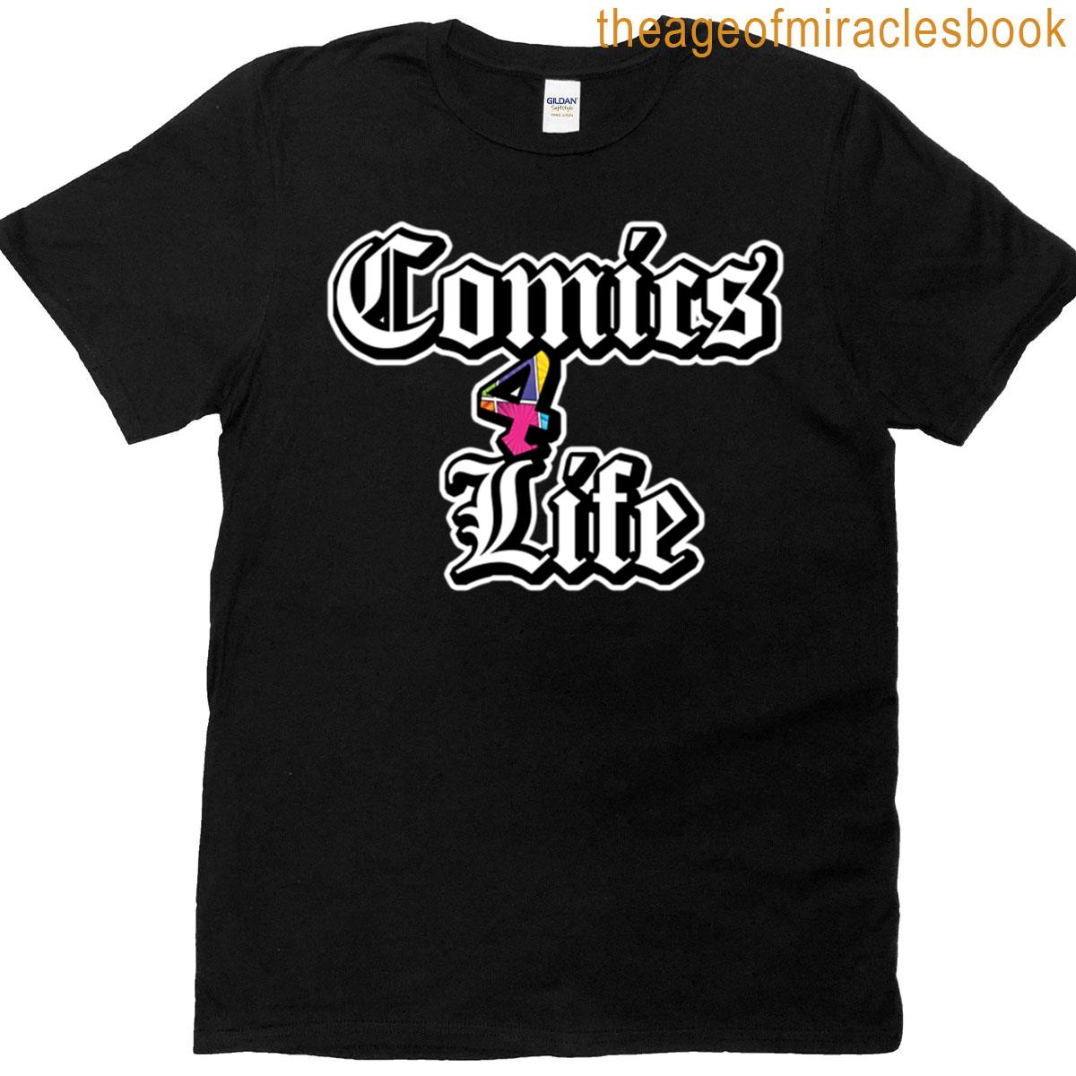 Comics 4 Life Logo V2 T-shirt