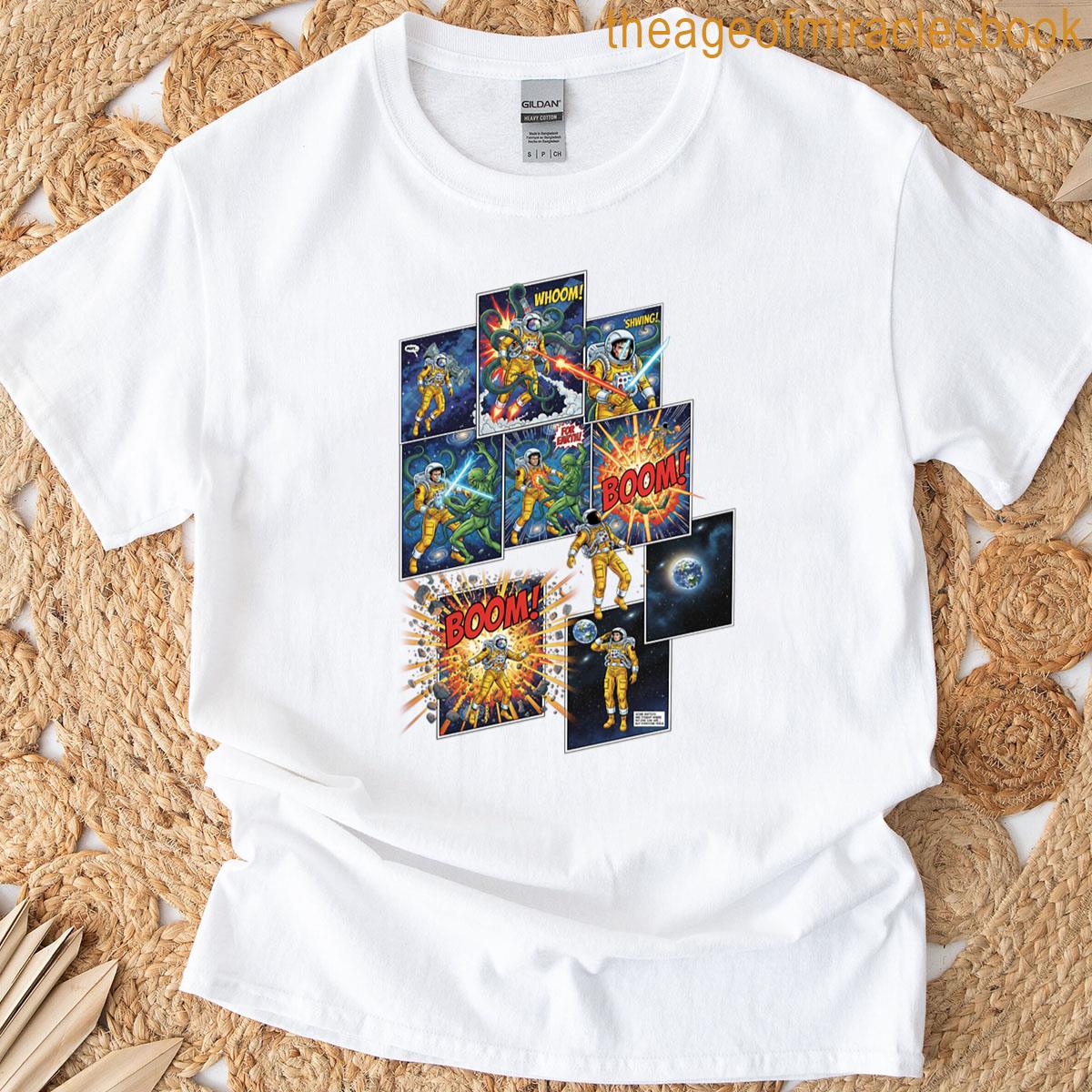 Cosmic Monster Comic T-shirt