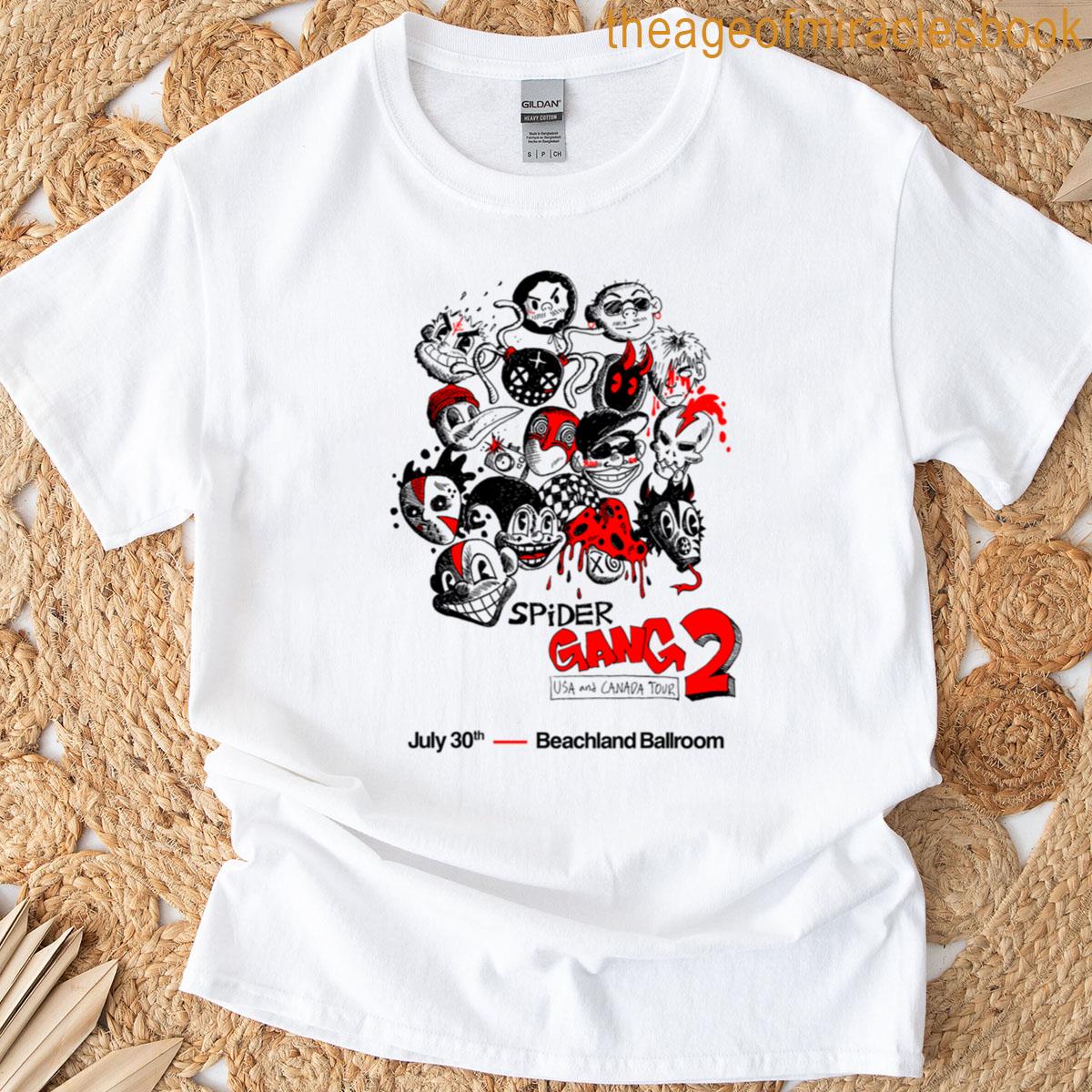 Creepy Spider Gang T-shirt
