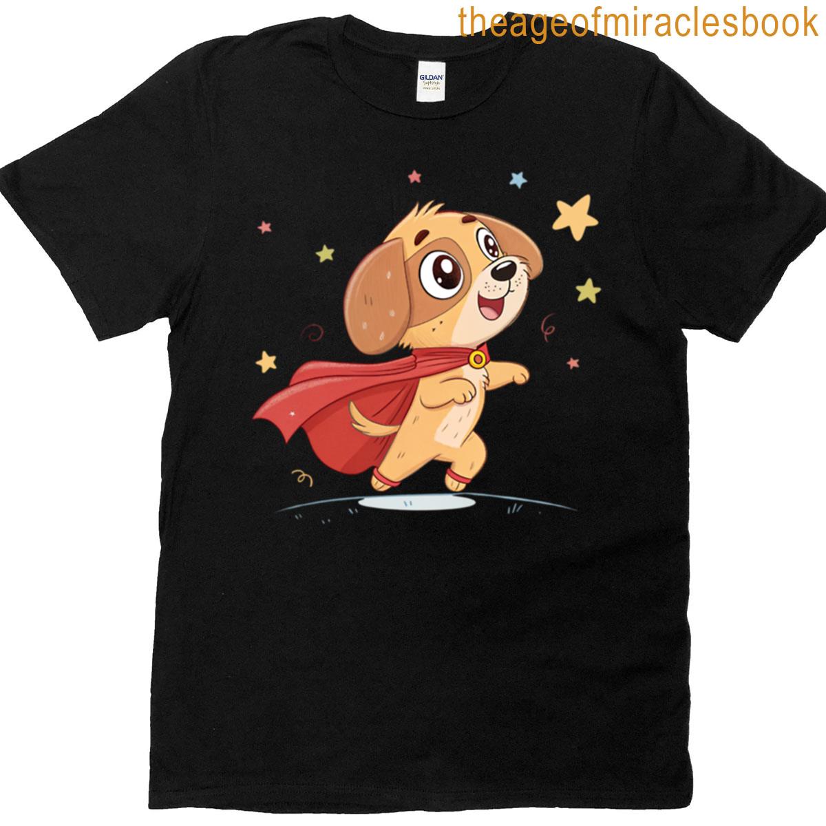 Cute Superhero Dog T-shirt